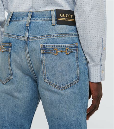 gucci straight leg jeans